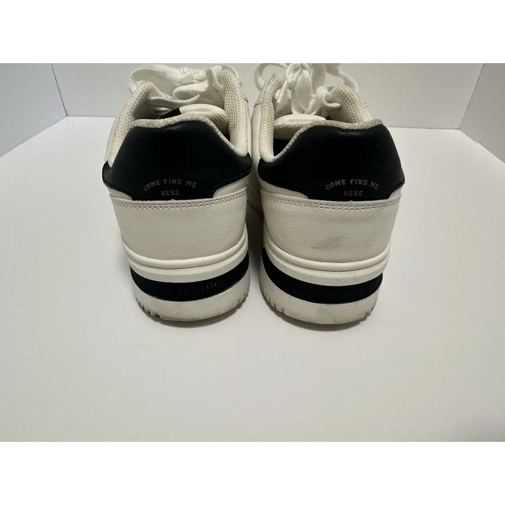 Bershka platform trainers featuring a 